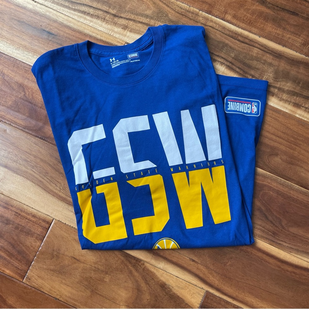 Under Armour Golden State Warriors NBA Combine Tee Shirt